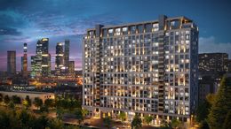 Планировка 2-комнатной квартиры, 46 м2
