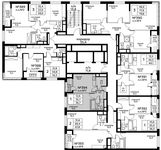 Планировка 1-комнатной квартиры, 36,7 м2