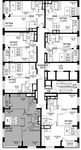 Планировка 3-комнатной квартиры, 75 м2