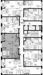 Планировка 2-комнатной квартиры, 59,5 м2