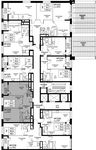 Планировка 2-комнатной квартиры, 56,4 м2