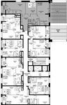 Планировка 3-комнатной квартиры, 105 м2