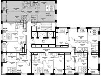 Планировка 3-комнатной квартиры, 89 м2