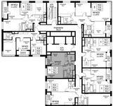 Планировка 1-комнатной квартиры, 36,7 м2