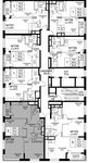 Планировка 3-комнатной квартиры, 75 м2