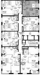Планировка 1-комнатной квартиры, 41 м2