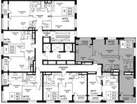 Планировка 3-комнатной квартиры, 86,2 м2