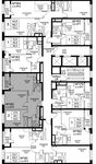 Планировка 2-комнатной квартиры, 59,5 м2
