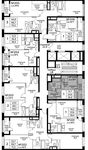 Планировка квартиры студии, 26,7 м2