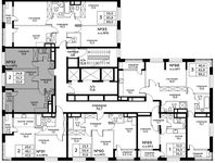 Планировка 2-комнатной квартиры, 53,9 м2