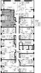Планировка 2-комнатной квартиры, 45,7 м2