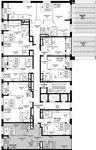 Планировка 3-комнатной квартиры, 68,1 м2