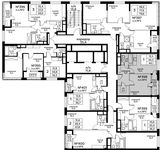 Планировка 1-комнатной квартиры, 44,1 м2