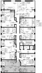 Планировка 3-комнатной квартиры, 68 м2