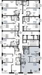Планировка 3-комнатной квартиры, 75,2 м2