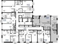 Планировка 3-комнатной квартиры, 88,8 м2