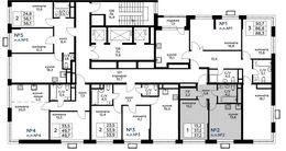 Планировка 1-комнатной квартиры, 37,2 м2