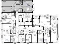 Планировка 3-комнатной квартиры, 93,1 м2