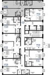 Планировка 3-комнатной квартиры, 72,3 м2