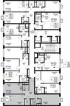Планировка 2-комнатной квартиры, 73,5 м2