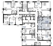 Планировка 1-комнатной квартиры, 46,6 м2