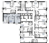 Планировка 2-комнатной квартиры, 54,9 м2