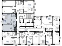 Планировка 2-комнатной квартиры, 55,8 м2