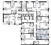 Планировка 1-комнатной квартиры, 38,3 м2