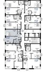 Планировка 1-комнатной квартиры, 40 м2