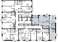 Планировка 3-комнатной квартиры, 88,8 м2