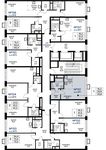 Планировка квартиры студии, 29,8 м2
