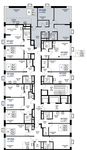 Планировка 4-комнатной квартиры, 96,4 м2