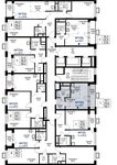 Планировка квартиры студии, 26,7 м2