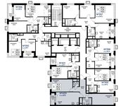 Планировка 2-комнатной квартиры, 67,6 м2