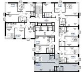 Планировка 2-комнатной квартиры, 69,5 м2