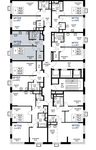 Планировка 1-комнатной квартиры, 40,9 м2