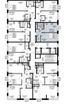 Планировка 1-комнатной квартиры, 38 м2