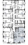 Планировка 3-комнатной квартиры, 75,2 м2
