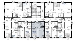 Планировка 2-комнатной квартиры, 46,8 м2