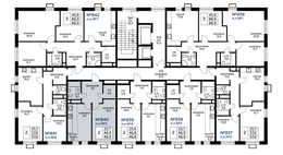 Планировка 2-комнатной квартиры, 46,9 м2