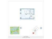 Планировка квартиры студии, 28,6 м2