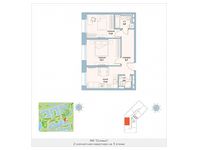 Планировка 2-комнатной квартиры, 55,1 м2