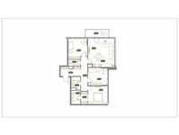 Планировка 4-комнатной квартиры, 101,4 м2