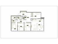 Планировка 5-комнатной квартиры, 127,8 м2