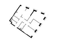 Планировка 4-комнатной квартиры, 114,4 м2