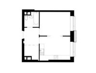Планировка 1-комнатной квартиры, 37,9 м2