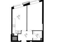 Планировка 1-комнатной квартиры, 43,1 м2