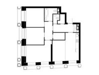 Планировка 4-комнатной квартиры, 90,5 м2