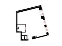 Планировка 2-комнатной квартиры, 53,5 м2