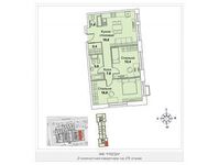 Планировка 2-комнатной квартиры, 70,7 м2